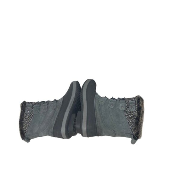 Sporto Winter / Duck Boots Women's Size 6 M Gray Shasta Faux Fur Waterproof - Picture 7 of 12